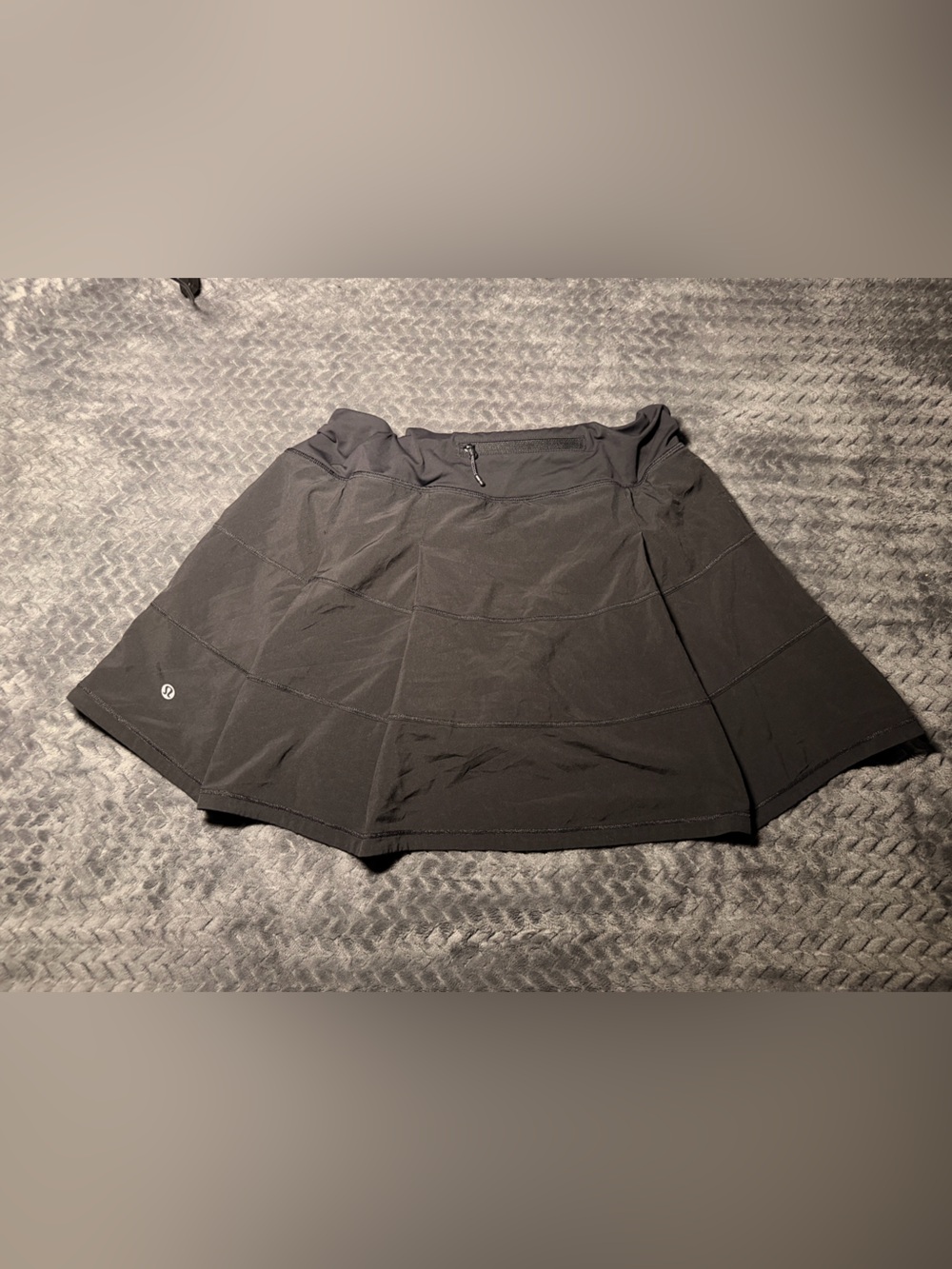 lululemon athletica Black Skirt with Logo